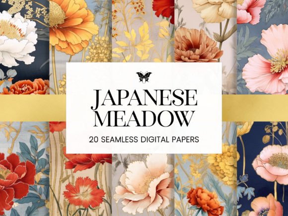 Download Japanese Meadow Flowers Asian Garden Art - Flower Collection
