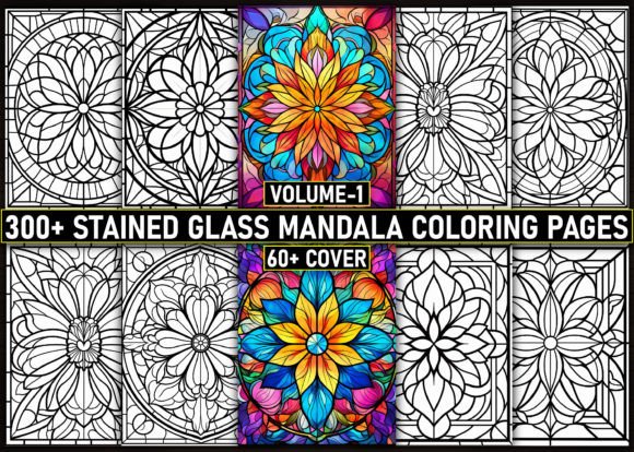 Download 300 Stained Glass Mandala Coloring Pages - Mandala coloring pages Collection