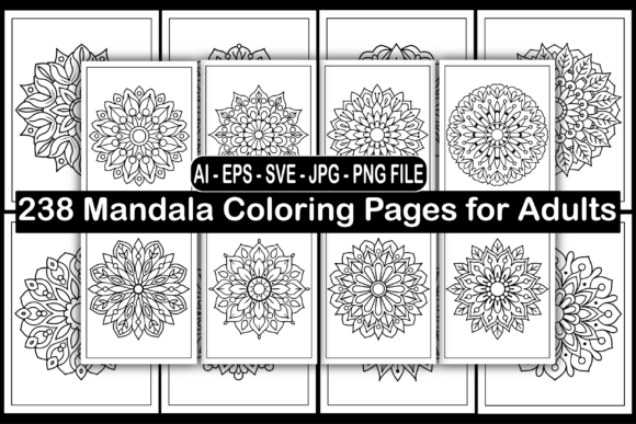 Download 238 Mandala Coloring Pages for Adults - Mandala coloring pages Collection