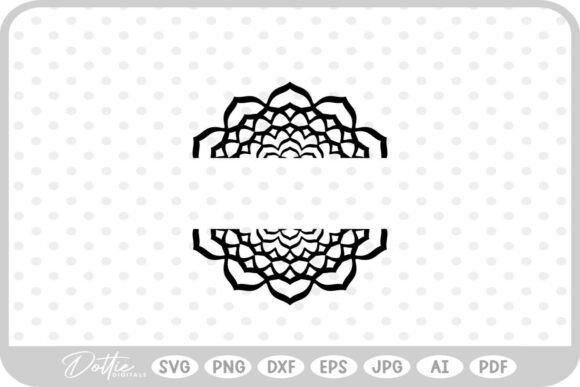 Download Mandala Geometric Flower SVG PNG DXF - Flower Collection
